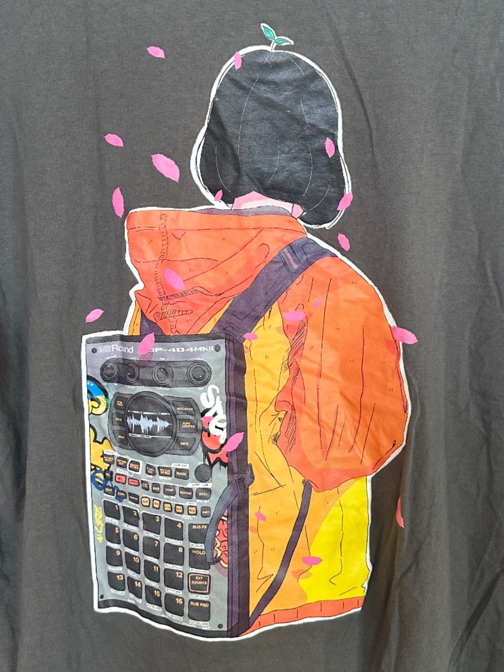 Men's - ROLAND SP-404 MkII Creative Sampler and Effector T-Shirt - RARE - Size L - Picture 9 of 13